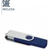 Penna USB doppia da 1 a 64GB Master personalizzate o neutre