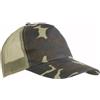Cappellino trucker adulto 5 pannelli mimetico personalizzato San Antonio personalizzate o neutre