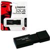 KINGSTON DT100G3 FLASH DRIVE USB 3.0 DATATRAVELER 32 GB DT100G3-DT10032GB