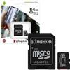 KINGSTON SDCS2 64GB CANVAS SELECT PLUS SCHEDA MICROSD 64 GB SDCS2-SCDS264GB
