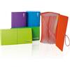GGG PORTA DOCUMENTI MEMOTAK VOUCHER NEON 12 TASCHE