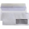 NOCA SCIA BUSTA BIANCHE 11X23 CON FINESTRA SINGOLA