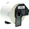 BROTHER ETICHETTE ADESIVE COMPATIBILI BROTHER DK-11202 MM 62X100 ROTOLO DA 300 ETICHETTE