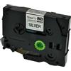 BROTHER NASTRO COMPATIBILE PER BROTHER TZ-931 12mmX8M NERO su GRIGIO
