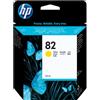 HP CARTUCCIA ORIGINALE HP C4913A N.82 GIALLO