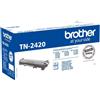 BROTHER TONER ORIGINALE BROTHER TN2420 TN-2420 NERO 3000 PAGINE