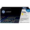 HP TONER ORIGINALE HP Q6002A 124A GIALLO