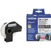 BROTHER ETICHETTE ADESIVE ORIGINALI BROTHER DK-11204 MM 17X54 ROTOLO DA 400 ETICHETTE