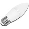 AGS LAMPADINA LED A5 C37 E27 7W 3000K luce calda