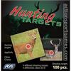 ASG BERSAGLI DI CARTA HUNTING 14X14CM CONFEZIONE 100PZ