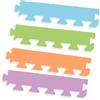 GIODICART Set 8 Bordi in EVA Tinte Pastello per Tappetini Puzzle