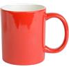 Tazza in ceramica personalizzata Red & White 320 ml personalizzate o neutre