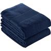 Abbigliamento personalizzate. Teli spugna personalizzati di cotone 70 x 140 cm con banda opaca - personalizzate o neutre
