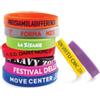 Eventi e Fiere personalizzati Braccialetti silicone da personalizzare con Spedizione Express personalizzate o neutre