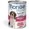 Monge Fresh Bocconi in Paté con Maiale Adult da gr 400