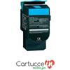 CartucceIn Cartuccia Toner compatibile Lexmark C544X1CG ciano ad alta capacità