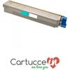 CartucceIn Cartuccia Toner compatibile Oki 44643003 ciano