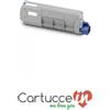 CartucceIn Cartuccia Toner compatibile Oki 46507507 / C612 ciano