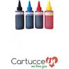 CartucceIn Flacone 4x100 ml Inchiostro per stampanti ink-jet universale colore