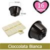 Caffè Kickkick 16 Cioccolata Bianca Nescafè Dolce Gusto Capsule Compatibili