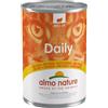 Almo Nature Cat Daily 400 gr - Pollo - Confezione da 6 pezzi - Cibo umido per gatti