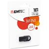 Emtec - Memoria Usb 2.0 - ECMMD16GD252 - 16GB (unità vendita 1 pz.)