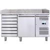 ForCold Banco pizza refrigerato in acciaio inox forcold g-pz1610tn-fc