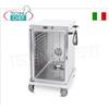 CARRELLO CALDO VENTILATO di Mantenimento in Temperatura per 10 TEGLIE GN 1 1, (mm 325x530), Mod.3411-10GS