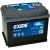 EXIDE Batteria Auto Exide 62 Ah 540A Excell 60 ah Bosch Fiamm Varta