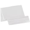 Display TP 01 espositore per portafogli e pochette ad un livello in plexiglass trasparente H6 cm