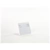 Espositore per Prezzi TP 22 formato 7x7 cm in plexiglass trasparente