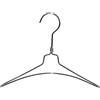 Gruccia metallo TP 05 per capospalla largo bambino a filo cromata da 24 cm
