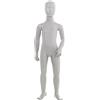 Matte TP 23 manichino bambino di 4/5 anni stilizzato grigio chiaro