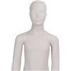 Matte TP 24 manichino bambino di 6/7 anni stilizzato bianco antico