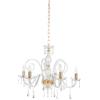 Ondaluce Lampadario a sospensione in cristallo D72 cm MARIATERESA intrecciato 5 luci
