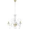 Ondaluce Lampadario a sospensione in cristallo D62 cm MARIATERESA intrecciato 3 luci