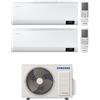 Samsung CONDIZIONATORE SAMSUNG CEBU DUAL SPLIT 9000+12000 BTU INVERTER WIFI R32 AJ040TXJ2KG A+++