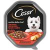 Cesar Scelta dello Chef 150 gr per cani di taglia piccola - Manzo e Verdure Cibo Umido per Cani