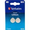 Verbatim - Blister 2 MicroPile a pastiglia CR2025 - litio - 49935 - 3V