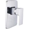MISCELATORE MONOCOMANDO PER INCASSO DOCCIA SERIE ELEGANT SENZA DEVIATORE
