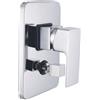 MISCELATORE MONOCOMANDO PER INCASSO DOCCIA SERIE ELEGANT CON DEVIATORE