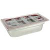 S&W Vasca Inox H 150 1/3 Gastronorm e coperchio tritan