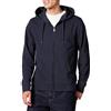 Amazon Essentials Felpa con Cappuccio e Cerniera Integrale in Spugna Francese Leggera Uomo, Blu Marino Scuro, XXL