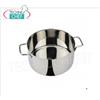 Ilsa - CASSERUOLA ALTA Inox MONOPORZIONE 2 maniglie