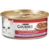 Gourmet Tocchetti Mignon in Salsa 195 gr - Salmone e Trota - Confezione da 6 pezzi - Cibo umido per gatti - 1° ORDINE? scegli lo sconto BZR5 / BZR20 + 200 punti fedeltà