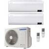 Samsung Climatizzatore Condizionatore Samsung WINDFREE AVANT R32 Wifi Dual Split Inverter 7000 + 12000 BTU con U.E. AJ040TXJ2KG/EU