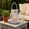 MIlani Home GEORGIE - lanterna in vimini tondo 15 x 30 cm