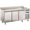 CoolHead Tavolo Refrigerato GN1/1 con lavello con alzatina RC3200LV ventilato 3 Porte