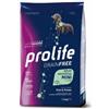 Prolife Grain Free Cane Adult Sensitive Mini Pesce e Patate - 2 kg Croccantini per cani