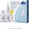 TERME DI SIRMIONE Acqua di Sirmione - Acqua termale sulfurea per il naso chiuso di adulti e bambini - 6 flaconcini da 15 ml con nebulizzatore